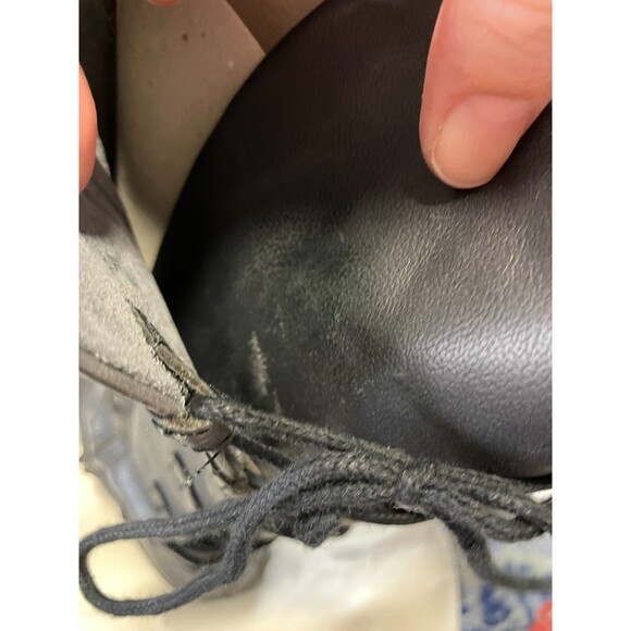 PO-ZU Star Wars REY Black Leather Tall High Boots Size 8 EU 39 USED w Box READ - Picture 12 of 16